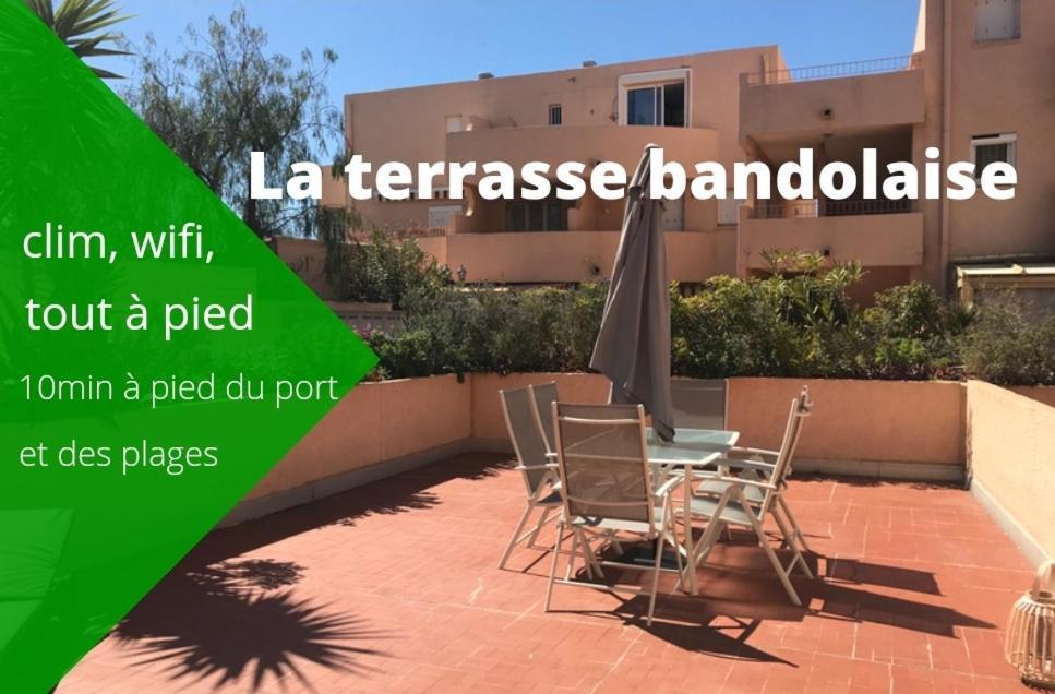 La Terrasse Bandolaise Tout A Pied, Wifi, Clim, Parking Exterior foto
